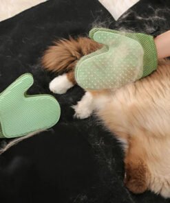 2in1 cat glove for grooming